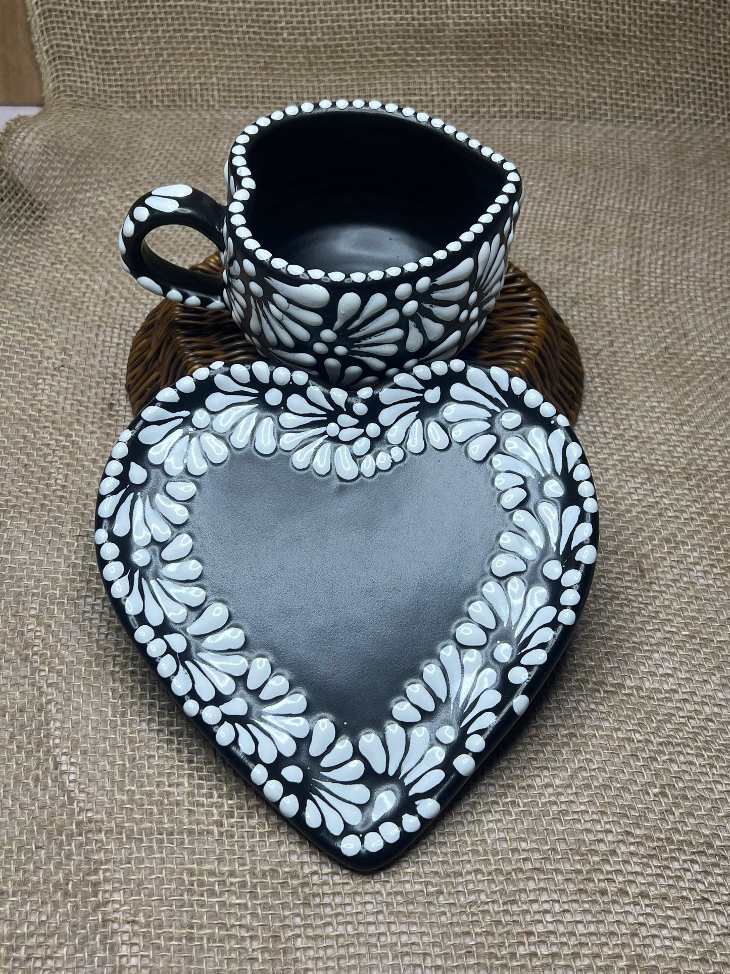 Puebla Noir Heart